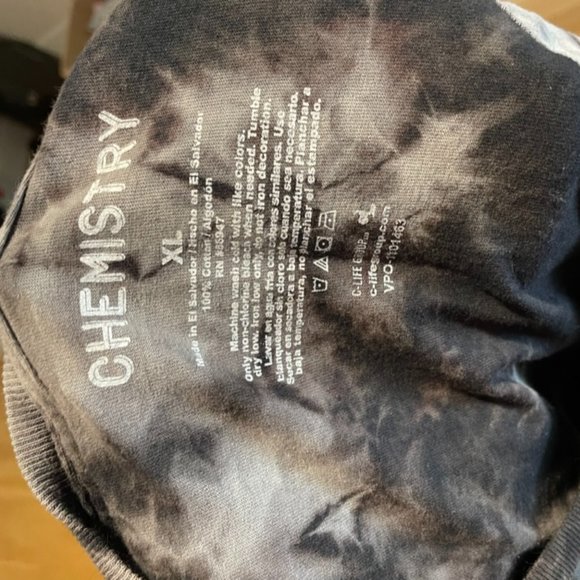 Tie Dye "Find Balance" Graphic T - Picture 3 of 3